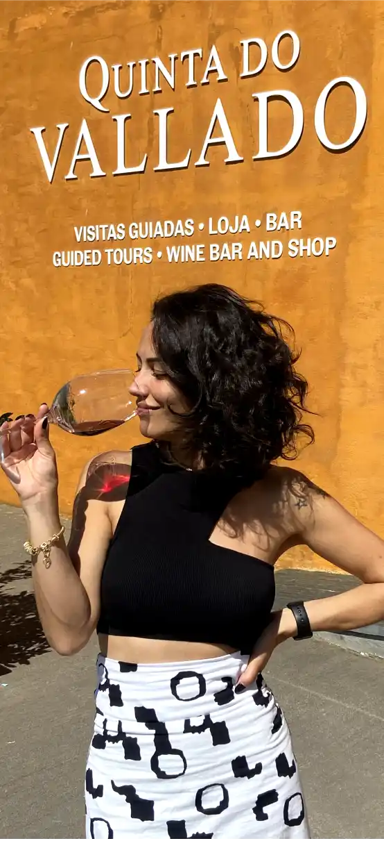 Hospedagem e lançamento na vinícola Quinta do Vallado, a convite da família produtora, no Douro/PT.